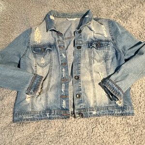 Highway Jeans distressed denim jacket